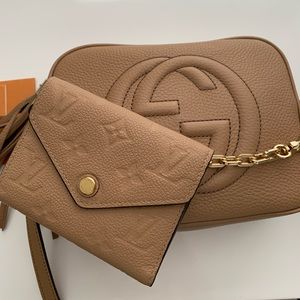 LV victorine monogram Empriente papyrus